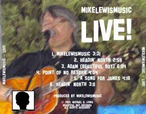 mikelewismusic "LIVE!" - back