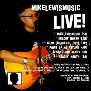 mikelewismusic "LIVE!" - insert